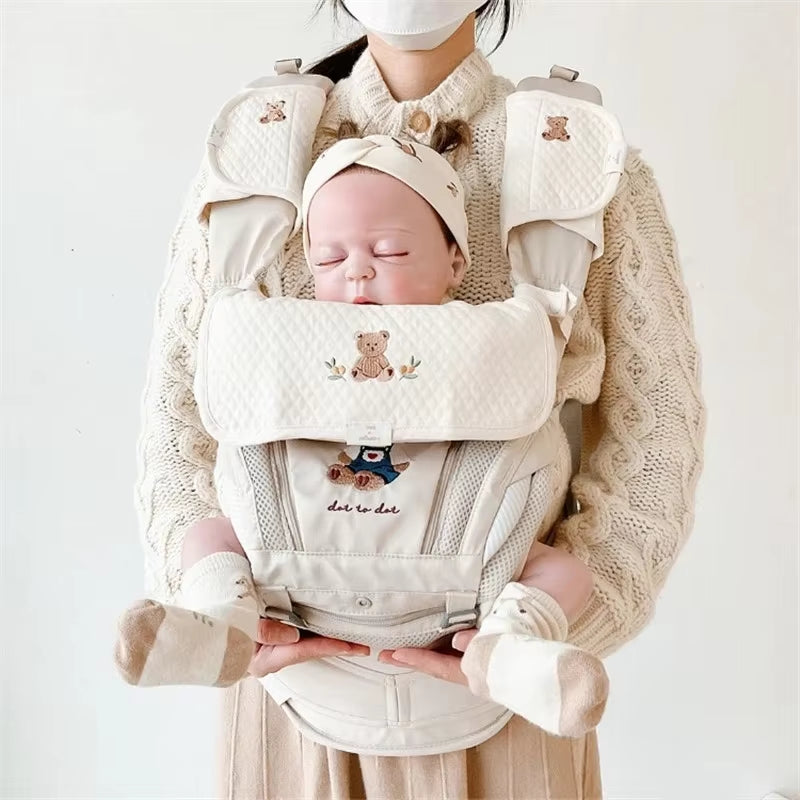 Cotton Baby Bibs Saliva Towel Chest Bite Towel Burp Cloths Babies Accessories Baby Carrier Shoulder Strap Saliva Towel