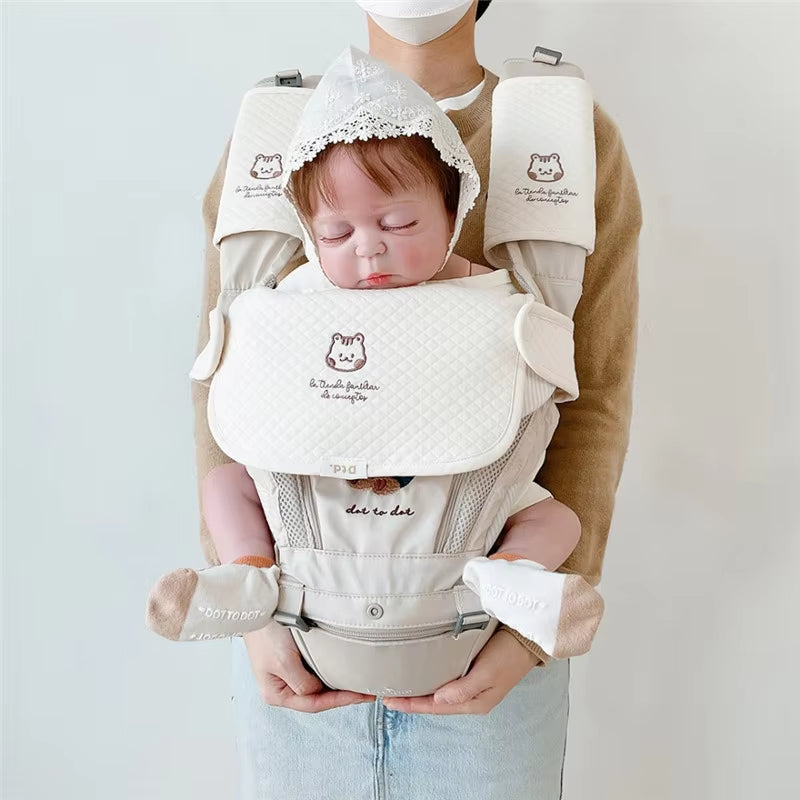Cotton Baby Bibs Saliva Towel Chest Bite Towel Burp Cloths Babies Accessories Baby Carrier Shoulder Strap Saliva Towel