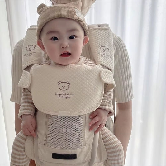 Cotton Baby Bibs Saliva Towel Chest Bite Towel Burp Cloths Babies Accessories Baby Carrier Shoulder Strap Saliva Towel