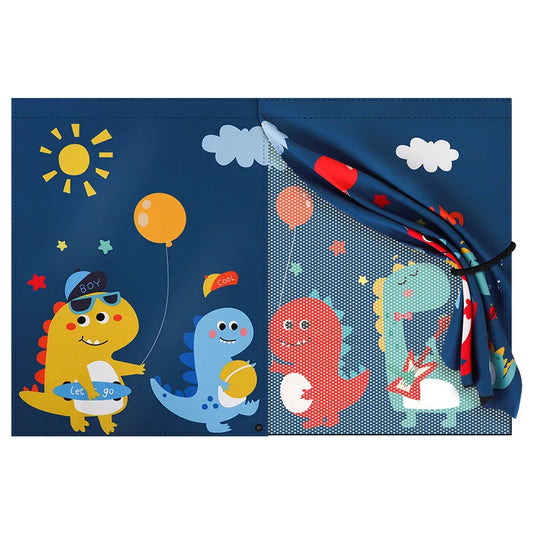 Universal Baby Safety Seat Sunshade Cover Cartoon Magnetic Curtain Car Window Sunshade UV Protection for Kid Newborn Accessories